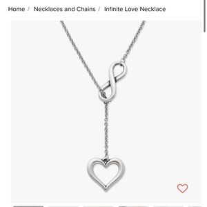 James Avery Infinite Love Necklace